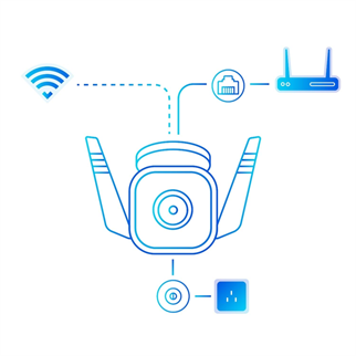 TP-LINK Tapo TC65 (C310), 3,0Mpix, İç ve Dış Mekan, IP66, WiFi, 30Mt. Gece Görüşü, İki Yönlü Ses Güvenlik Kamerası