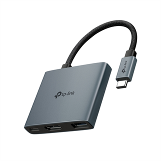 TP-LINK UH3020C USB Type-C 3-Port USB 3.0 + Gigabit Ethernet Adaptörlü Hub