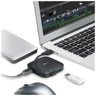 TP-LINK UH400, 4 Port, Usb 3.0, Portatif, Hub