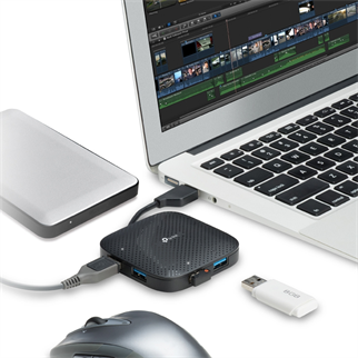 TP-LINK UH400 USB 3.0 4-Port Taşınabilir Hub