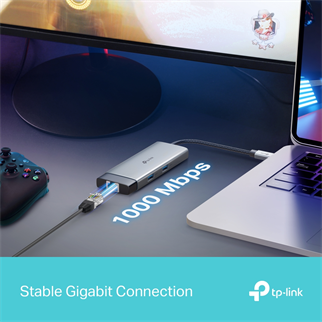 TP-LINK UH6120C TYPEC 6port Hub 4K60Hz 100W PD