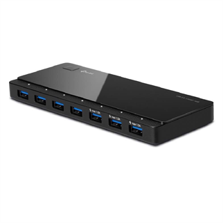 TP-LINK UH700 7port USB 3.0 Siyah USB Çoklayıcı Hub Adaptörlü