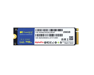 TWINMOS 256GB NVMe256GB2280AP 3600- 3250MB/s M2 NVME GEN3 Disk