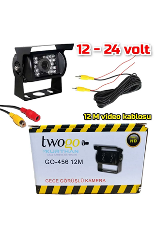 TWOGO GO-456 Araç Tampon Kamerası