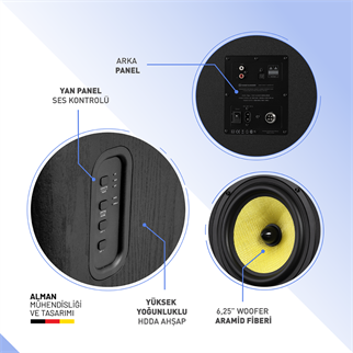 Thonet & Vander KUGEL 2.0 140W Cinema Hoparlör Gen2 - 2.0 Sistem