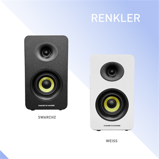 Thonet & Vander KUMPEL 2.0 50W Beyaz Speaker - 2.0 Sistem - 50W RMS
