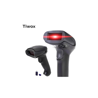 Tiwox VSK-118+, EL Tipi, Laser, 2D Karekod, Kablosuz, Barkod Okuyucu (Mini Usb Dongle ile birlikte)