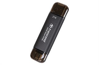 Transcend ESD310 Portable 256GB Siyah SSD USB Type-A, Type-C (TS256GESD310C)