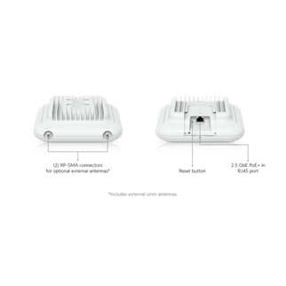 UBIQUITI UAP-U7-PRO-Outdoor, UniFi, Triple Band, 5765Mbps, Wifi6, Tavan Tipi, Access Point (Poe Adaptör Çıkmaz)