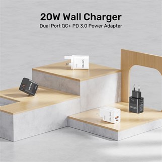 UNITEK 20W HIZLI ŞARJ ADAPTÖRÜ 1*USB-C (P1124ABK-EU)