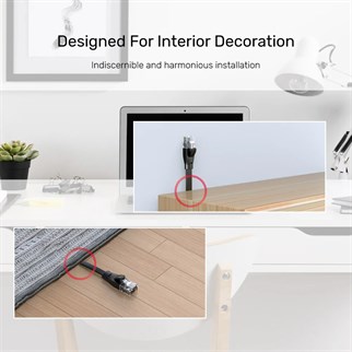 UNITEK CAT6 PATCH KABLO 2MT FLAT (C1810GBK)