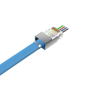 UNITEK CAT7 RJ45 50Lİ PASS TROUGH KONNEKTÖR (OT1093ATP01)