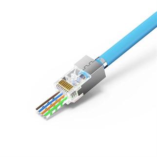 UNITEK CAT7 RJ45 50Lİ PASS TROUGH KONNEKTÖR (OT1093ATP01)
