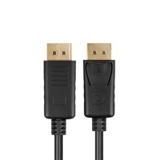 UNITEK DISPLAY PORT 1.2 KABLO 1.5MT 4K (Y-C607BK)