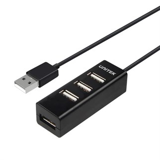 UNITEK TYPE-A TO 4 PORT USB HUB 80CM KABLO(Y-2140)