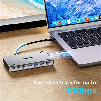 UNITEK USB-C 10GBPS HDMI KVM SWITCH (D1118AGY01-EU)