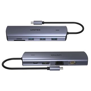 UNITEK USB-C 9 IN 1 UNIVERSAL DOCK STATION (D1113A)