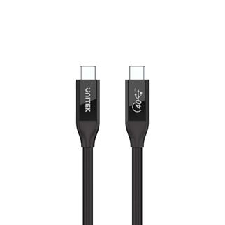 UNITEK USB4 THUNDERBOLT KABLO 0.8MT(C14100BK-0.8M)