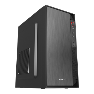 VENTO VS119S, 350W, Siyah, Micro ATX, Tower, Kurumsal, KASA