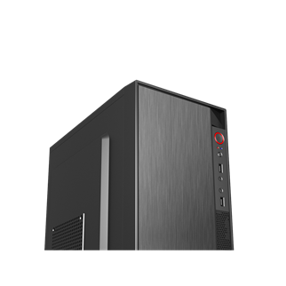 VENTO VS119S, 350W, Siyah, Micro ATX, Tower, Kurumsal, KASA