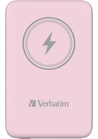 VERBATIM 32248 10.000mAh 20W Powerbank Pembe