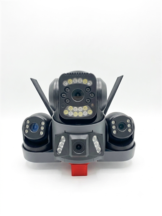 VIVA 4MP 4Lens PT Speed Dome 4G Solar Kamera SIM-864