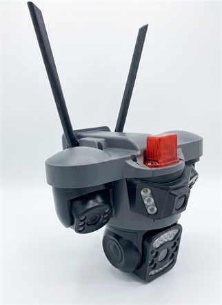VIVA 4MP 4Lens PT Speed Dome 4G Solar Kamera SIM-864