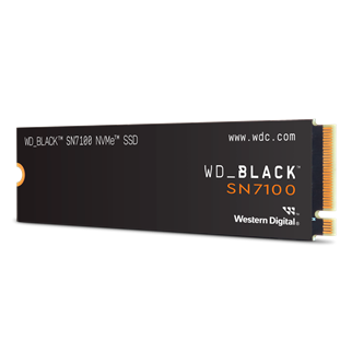 WD Black SN7100, WDS200T4X0E, 2TB, 7250/6900, Gen4, NVMe PCIe M.2 2280,  SSD