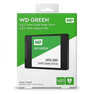 WD Green, WDS480G3G0A, 480GB, 545/465, 3D NAND, 2,5