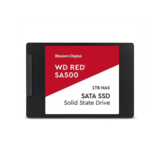WD Red SA500, WDS100T1R0A, 1TB, 560/530, SERVER ve NAS için Enterprise, 2,5