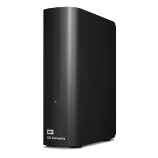 WD WDBWLG0100HBK-EESN, Elements, 10TB, 3.5