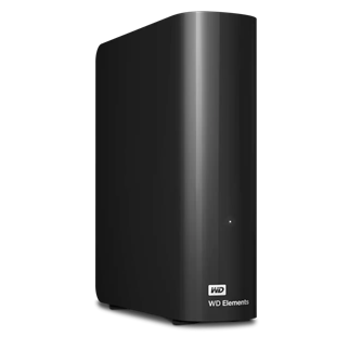 WD WDBWLG0100HBK-EESN, Elements, 10TB, 3.5