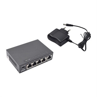 WITEK 5port  Gigabit Yönetilemez Switch Metal Kasa WI-SG105