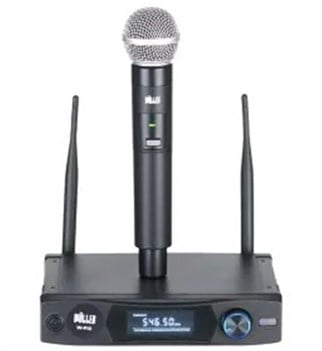 Wöller W-910E Tek Kanallı Led Ekran Kablosuz El Mikrofonu