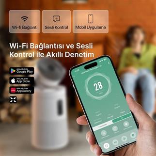 XENON SMART X7422 Akıllı Hava Temizleyici Fanlı