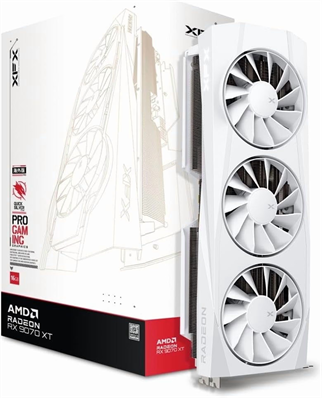 XFX 12GB SWIFT  RX9070GRE EX-RX-97GRE29W7 WHITE GDDR6 192bit HDMI-DP PCIE 5.0 BEYAZ