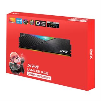 XPG 16GB-2 Lancer RGB DDR5 6000MT-s PC5-48000 CL 30-40-40 1.35V Soğutuculu PC Ram