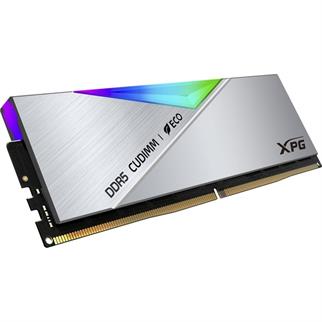 XPG 48GB (2X 24GB) DDR5 CUDIMM 8400MHZ CL40 RGB DUAL KIT PC RAM LANCER SILVER AX5CU8400C4024G-DCLACRSG