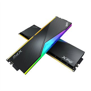 XPG 64GB  (2X 32GB) DDR5 6400MHZ CL32 RGB DUAL KIT PC RAM / LANCER RGB AX5U6400C3232G-DCLARBK