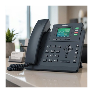 YEALINK SIP-T33G, Masaüstü, Kablolu IP TELEFON, Siyah, 2.4