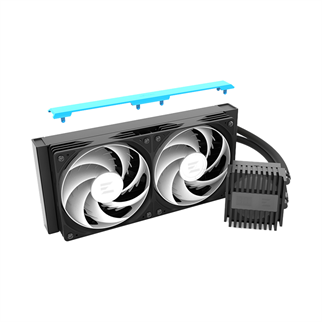 ZALMAN ALPHA2 V2 A24, 240mm, ARGB, 2 Fanlı, Isı Göstergeli, CPU Sıvı Soğutma