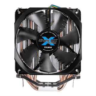 ZALMAN CNPS9X OPTIMA, 12cm Fan, CPU Kule Tipi Hava Soğutma, Beyaz Led, 4 adet Bakır Isı Borusu (AMD ve INTEL Tüm işlemciler ile uyumlu)
