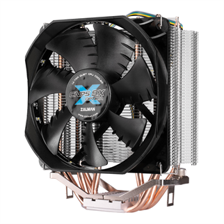 ZALMAN CNPS9X OPTIMA, 12cm Fan, CPU Kule Tipi Hava Soğutma, Beyaz Led, 4 adet Bakır Isı Borusu (AMD ve INTEL Tüm işlemciler ile uyumlu)