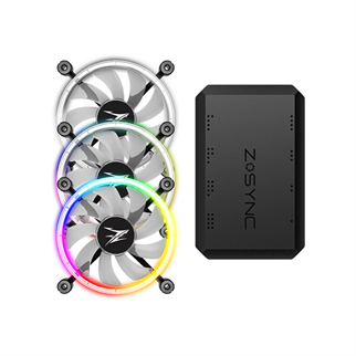 ZALMAN ZM-LF120A3 Premium Çift Taraflı Halka Adreslenebilir 3x 120mm ARGB LED Fan