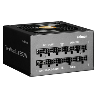 ZALMAN ZM850-TMX2SE TeraMax2SE, 850W, 80Plus GOLD, ATX3.1, PCI5.1, Full Modüler, Aktif PFC, GAMING, ATX, Power Supply (PSU)