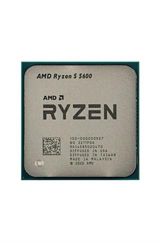AMD RYZEN 5 5600 35MB 6çekirdekli VGA YOK AM4 65w Kutulu+Fanlı