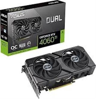ASUS DUAL-RTX4060TI-O16G-EVO GDDR6 HDMI DP128BIT.AsusYeni ÜrünlerAEAE1ASU0236