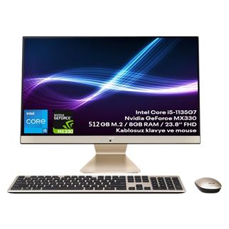 Asus V241EPK-BA028M i5-1135G7 8 GB 512 GB SSD MX330 23.8 Full HD All in One PC