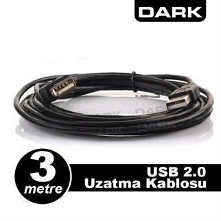 Dark DK-CB-USB2EXTL300 3 m USB 2.0 Uzatma Kablosu