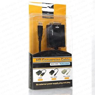 Dark DK-HD-AHDMIXVGA Mini Hdmı - Vga Ve Ses Aktif Kablosu